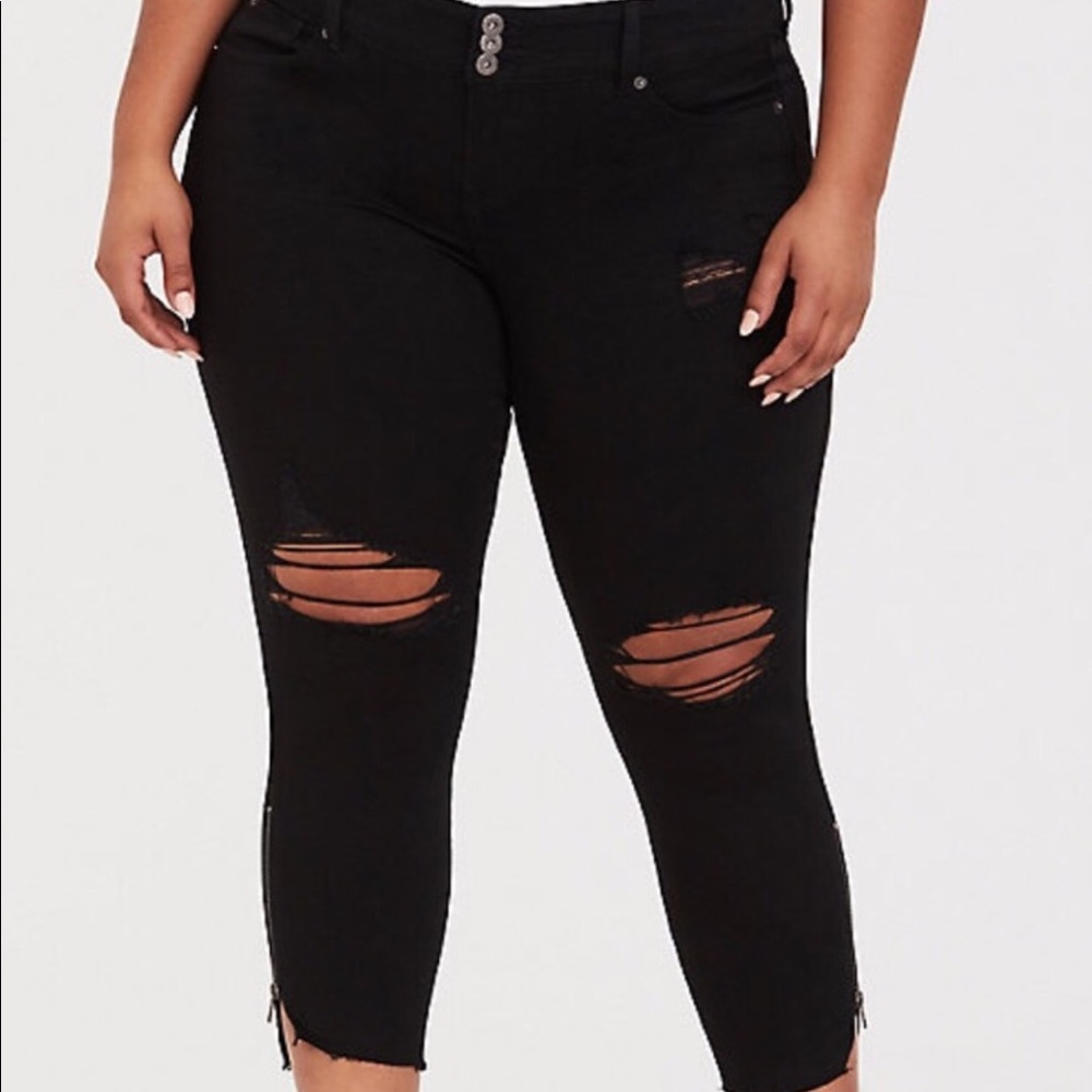 Torrid Distress Jeans